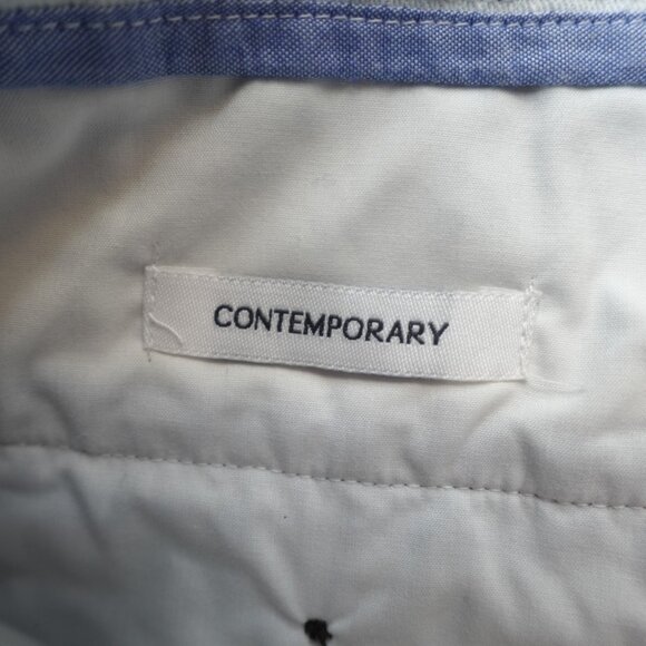 Spier & Mackay Pants 29 x 28 Blue Solid Cotton Blend - Picture 8 of 10